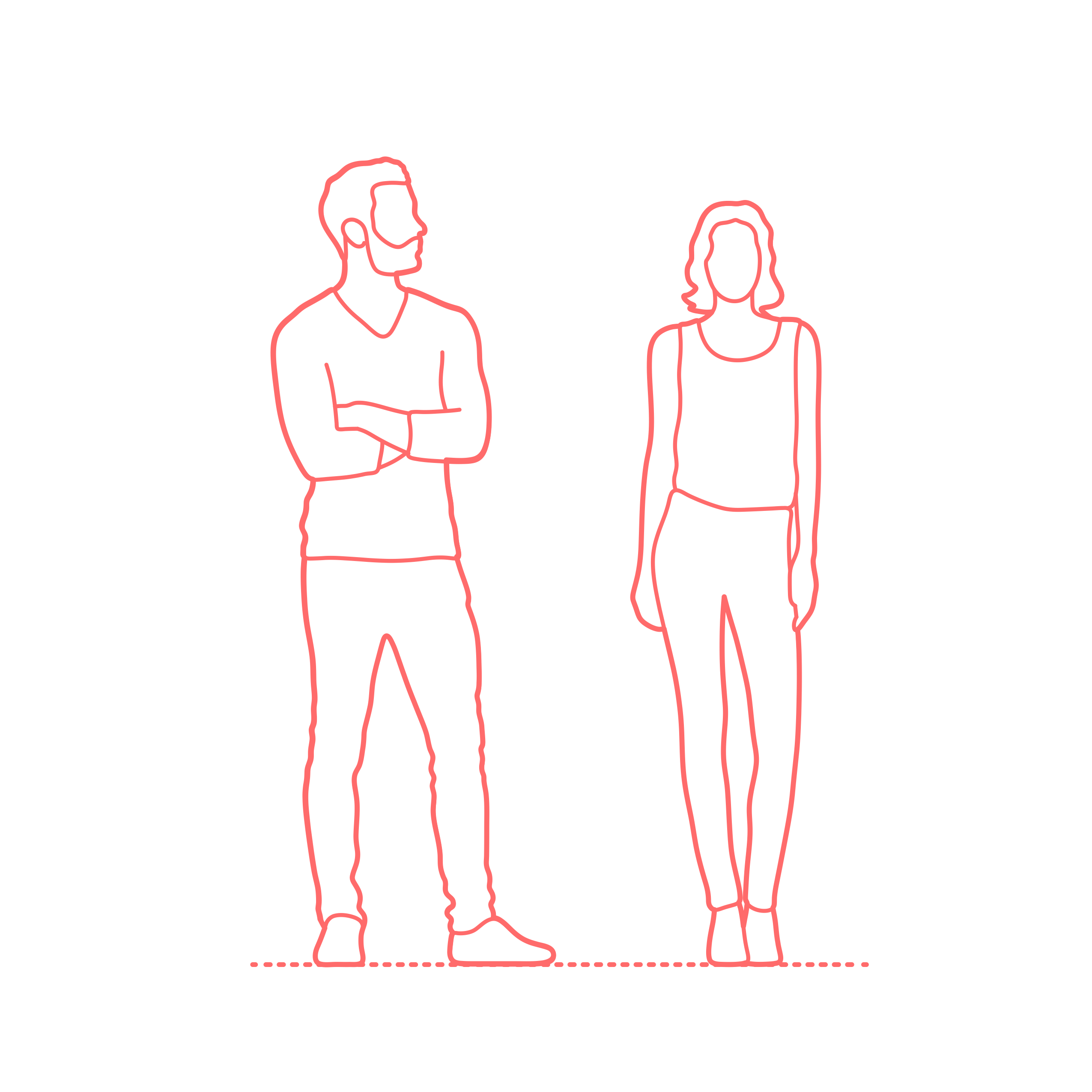 Humans Body Stages Young Adults Outline Icon Svg Set Free Vectors
